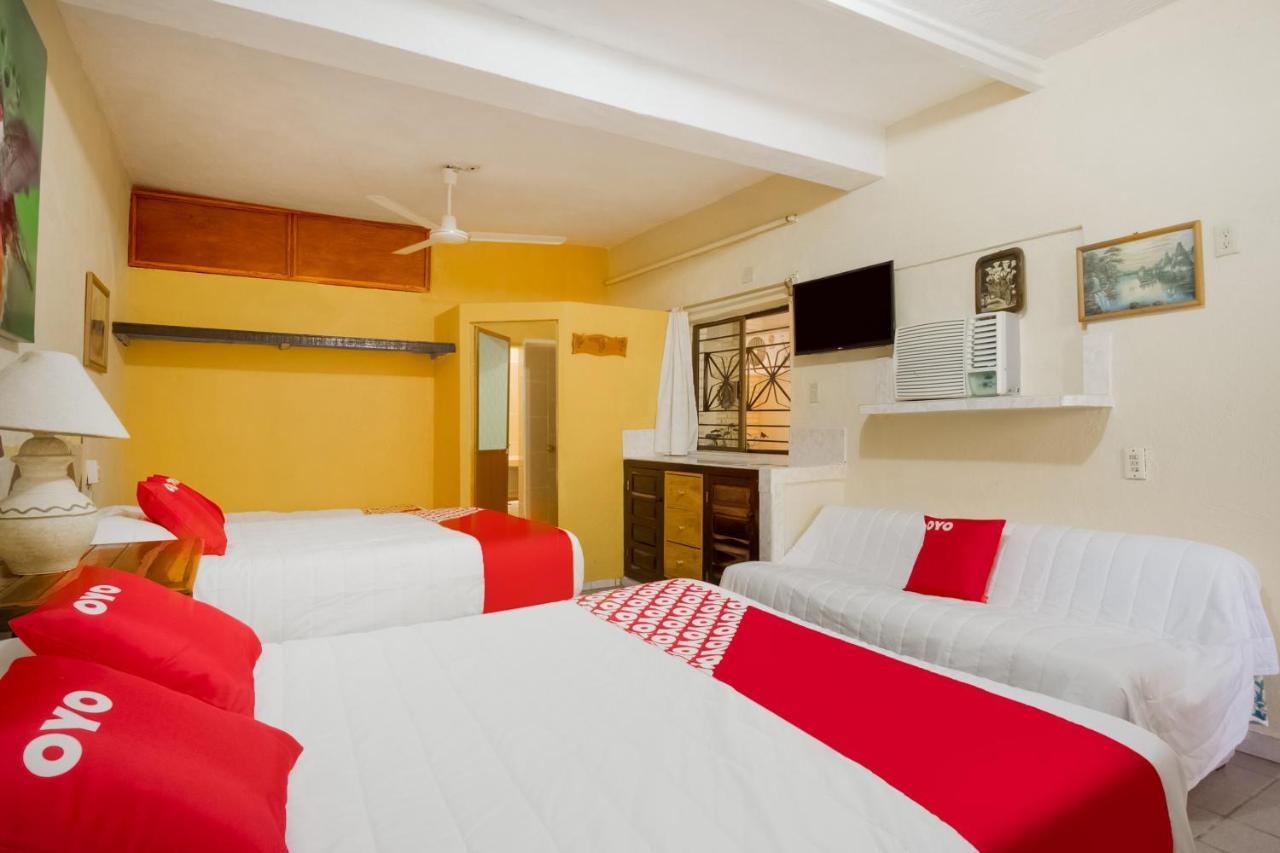 Oyo Hotel Posada Esmeralda San Patricio Melaque Luaran gambar