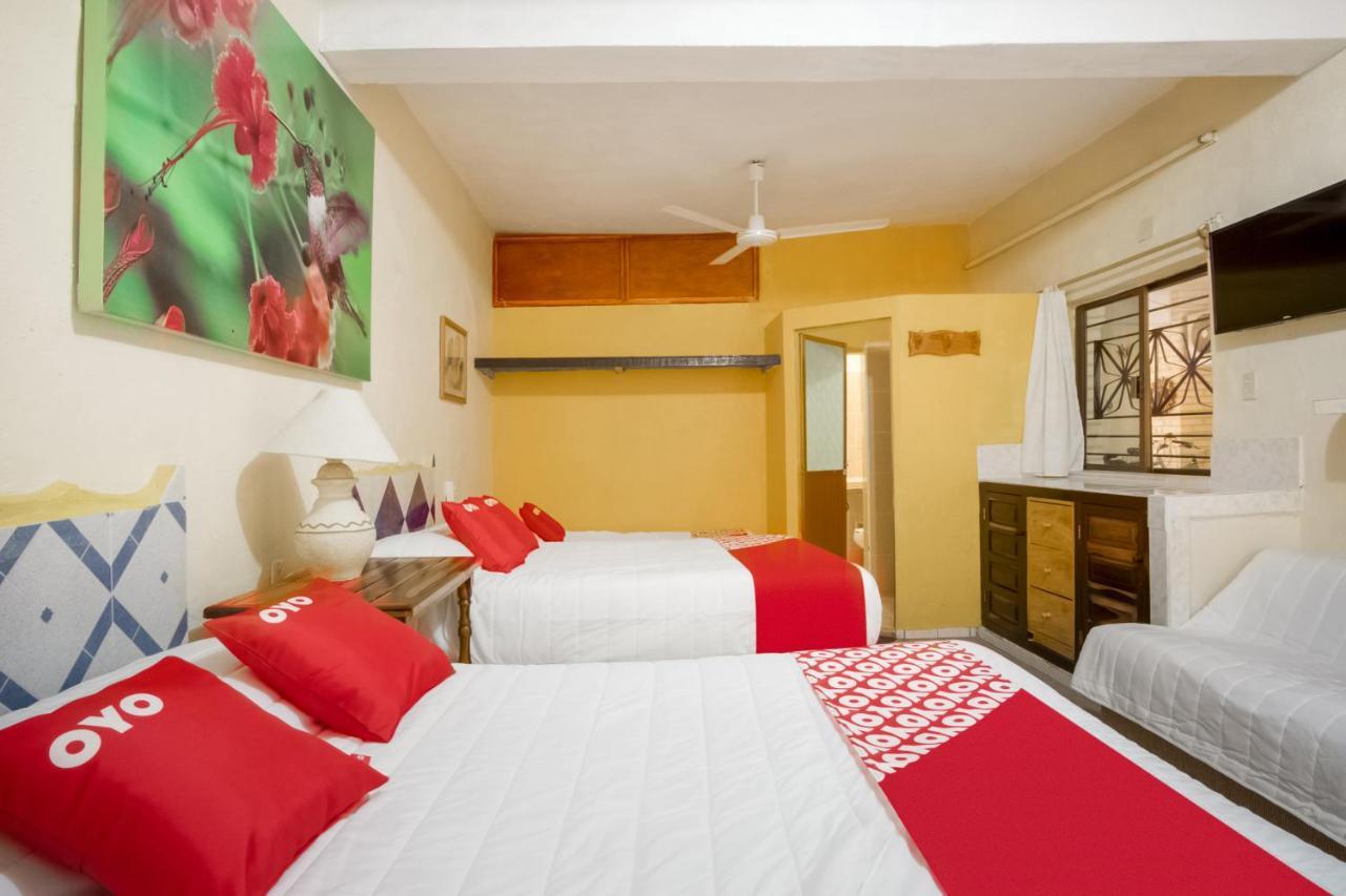 Oyo Hotel Posada Esmeralda San Patricio Melaque Luaran gambar